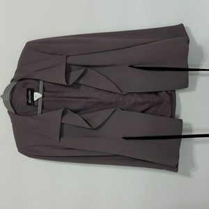 Vintage Sunny Choi Muted Mauve Dusty Lavender Blazer Size 10